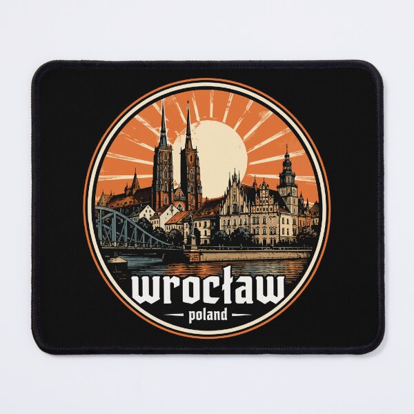 Item preview, Wroclaw Poland Vintage Travel designed and sold by TomFrontierArt.