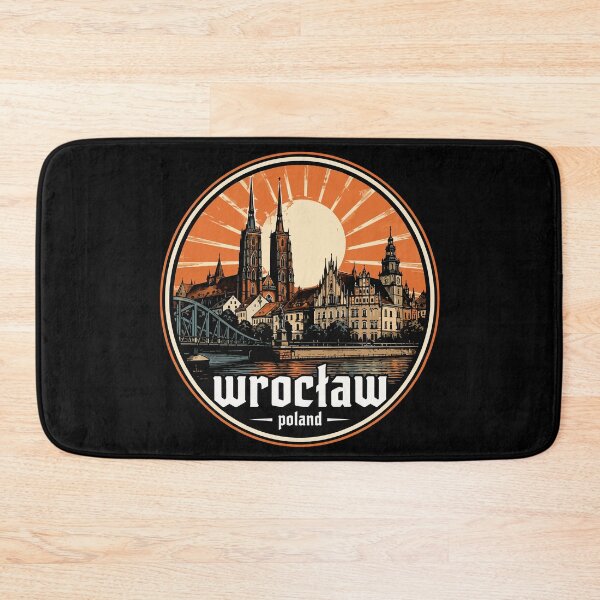 Item preview, Wroclaw Poland Vintage Travel designed and sold by TomFrontierArt.