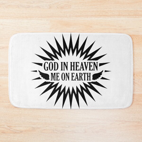 Item preview, God in Heaven Me on Earth Confident Shirt designed and sold by serip3002.