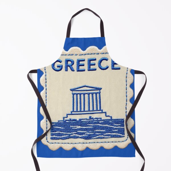Item preview, Greece Travel Souvenir Patch Parthenon Embroidered designed and sold by tiigerdad.
