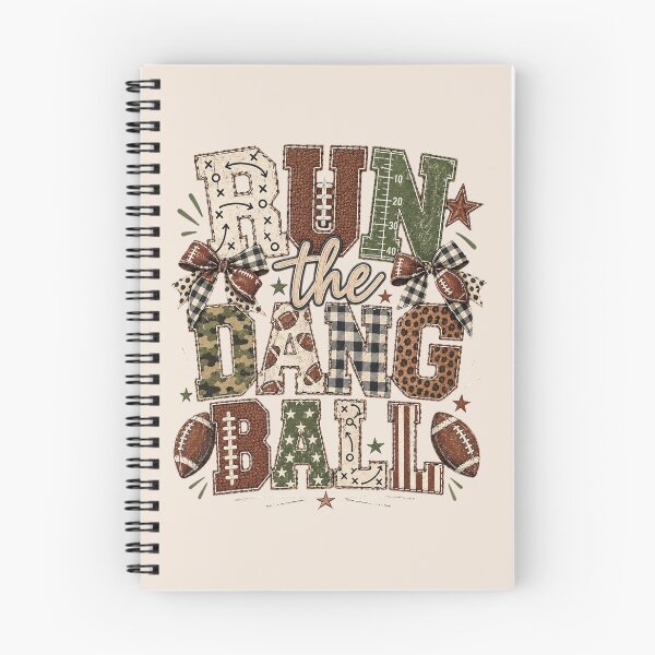 Item preview, Run the Dang Ball, Funny Football Mom Leopard, Retro Game Day, Touchdown Football Season, Cute Sports Mom Gift designed and sold by Cchotlan.
