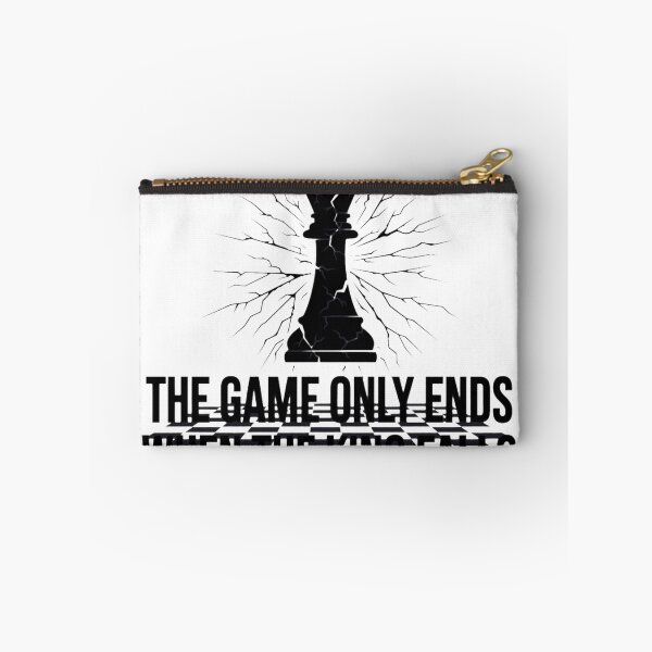 Item preview, The Game Only Ends When The King Falls Chess Shirt designed and sold by serip3002.