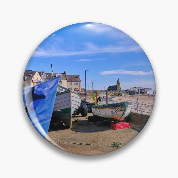 Item preview, Newbiggin Promenade Boatyard: Colourful Spring Scene designed and sold by Violaman.