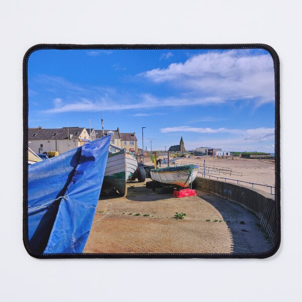Item preview, Newbiggin Promenade Boatyard: Colourful Spring Scene designed and sold by Violaman.