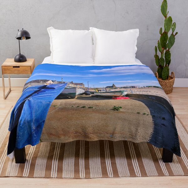 Item preview, Newbiggin Promenade Boatyard: Colourful Spring Scene designed and sold by Violaman.