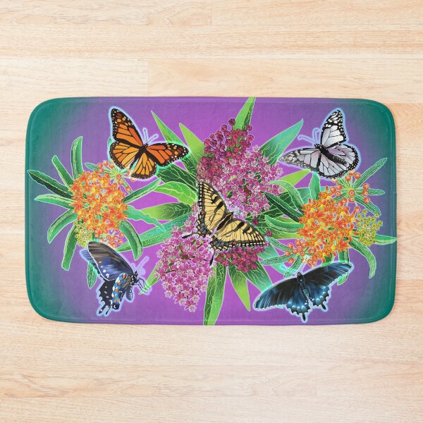 Item preview, Milkweeds and Butterflies designed and sold by Jedi-Artist.