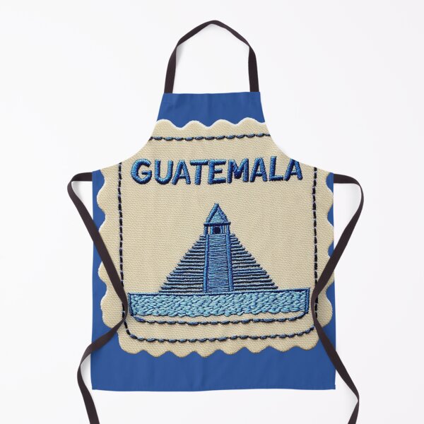 Item preview, Guatemala Travel Patch Tikal Pyramid Embroidered designed and sold by tiigerdad.