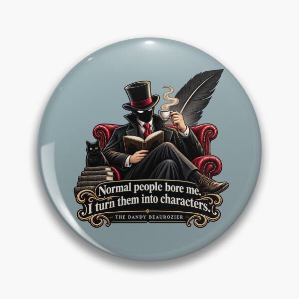 Item preview, Normal people bore me | Humor gift for writers and authors | The Dandy Beaurozier designed and sold by Beaurozier.