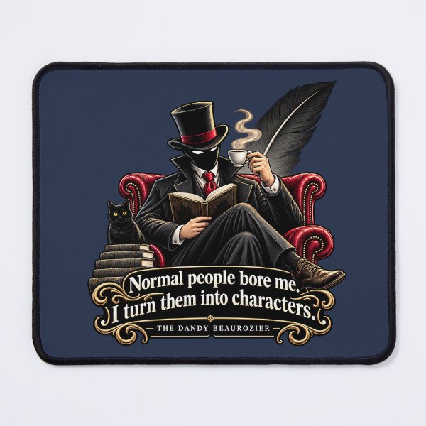 Item preview, Normal people bore me | Humor gift for writers and authors | The Dandy Beaurozier designed and sold by Beaurozier.