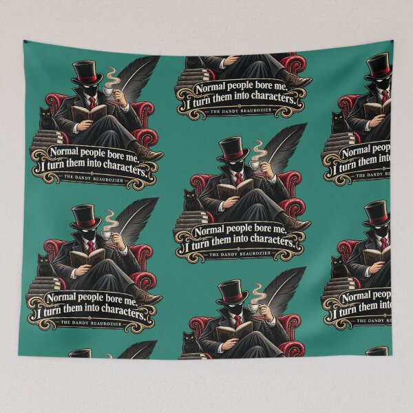 Item preview, Normal people bore me | Humor gift for writers and authors | The Dandy Beaurozier designed and sold by Beaurozier.