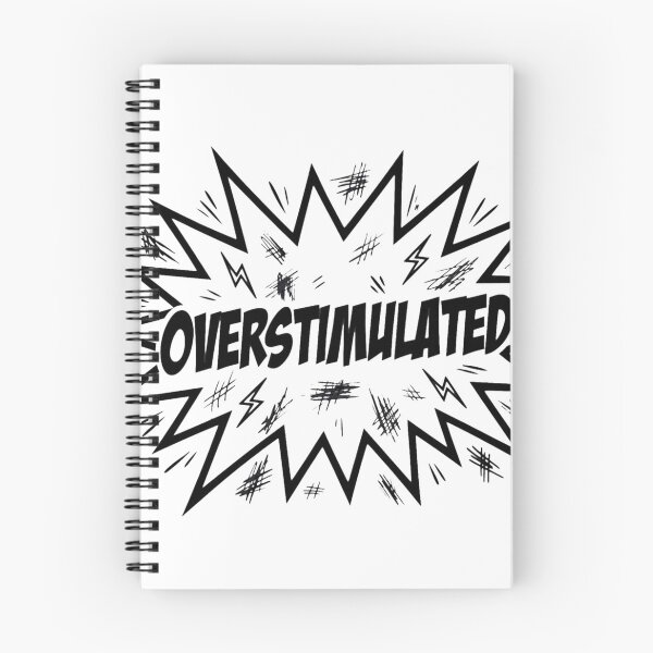 Item preview, Overstimulated Comic Style Funny Shirt designed and sold by serip3002.