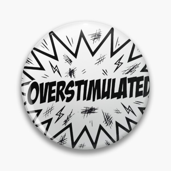 Item preview, Overstimulated Comic Style Funny Shirt designed and sold by serip3002.