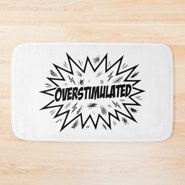 Item preview, Overstimulated Comic Style Funny Shirt designed and sold by serip3002.