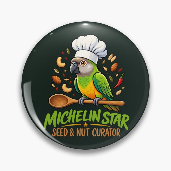 Item preview, Senegal Parrot Seed & Nut Curator designed and sold by PunchDrop.