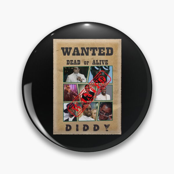 Item preview, Wanted Dead or Alive Diddy - Damn Diddy   designed and sold by milesmorarst.