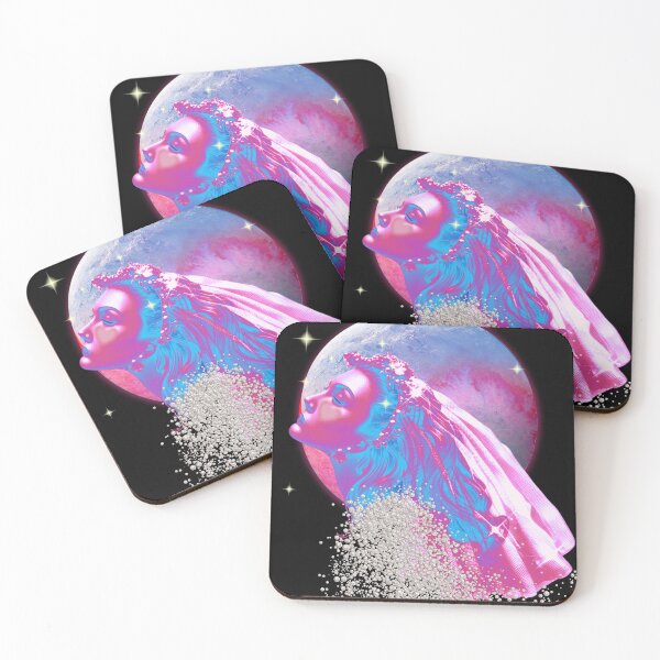 Item preview, Vibrant Moon Girl Sparkle Collage designed and sold by mooncakekaro.