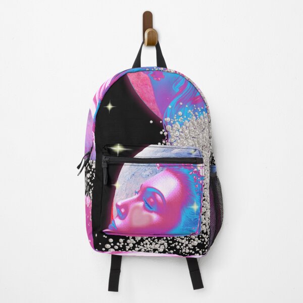 Item preview, Vibrant Moon Girl Sparkle Collage designed and sold by mooncakekaro.