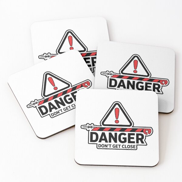 Item preview, Danger Dont Get Close Warning Shirt designed and sold by serip3002.