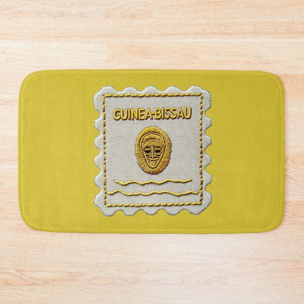Item preview, Guinea-Bissau Travel Patch Carved Mask Embroidered designed and sold by tiigerdad.