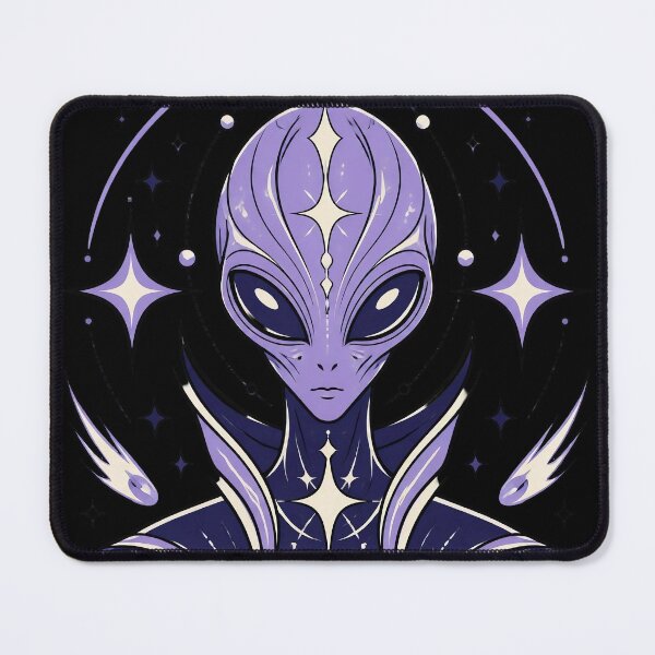 Item preview, Mystic Cosmic Alien Vector Illustration Design designed and sold by Fun2Fentastic.