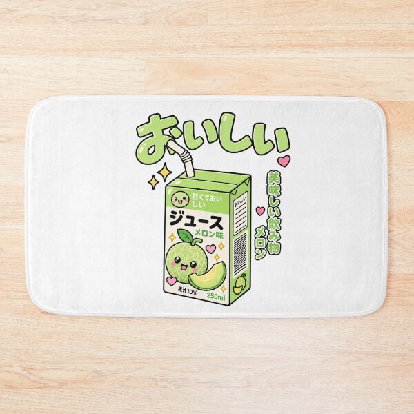 Item preview, Kawaii Japanese Melon Juice Carton designed and sold by ichiyori.