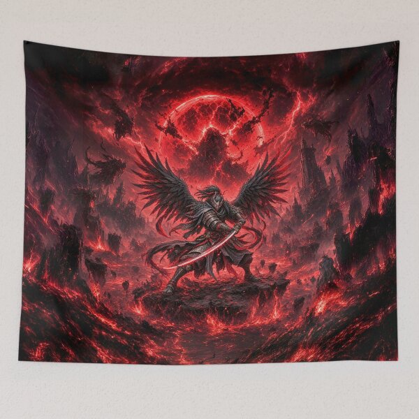 Item preview, Winged Crimson Ronin of the Red Moon designed and sold by AcruxUltra.