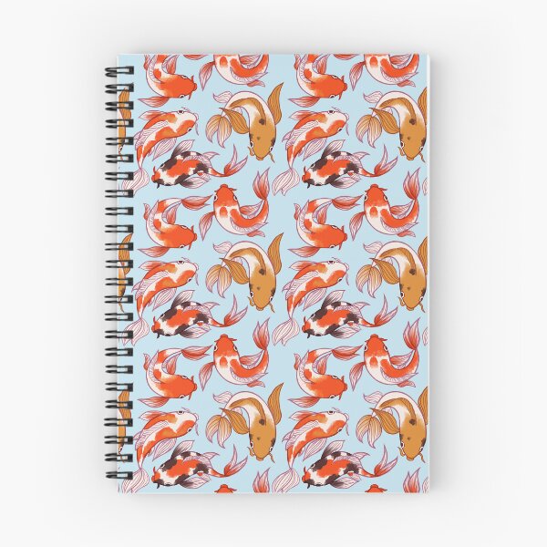 Item preview, Koi Fish Pattern blue designed and sold by EllenorMererid.