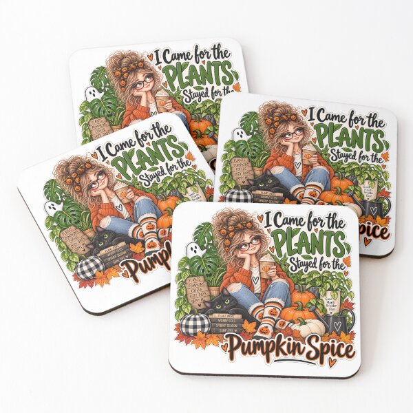 Item preview, I Came for the Plants Stayed for the Pumpkin Spice designed and sold by CottageGardenCo.