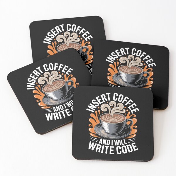 Item preview, Insert Coffee and I Will Write Code designed and sold by jkrphoto.