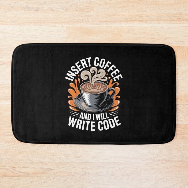 Item preview, Insert Coffee and I Will Write Code designed and sold by jkrphoto.