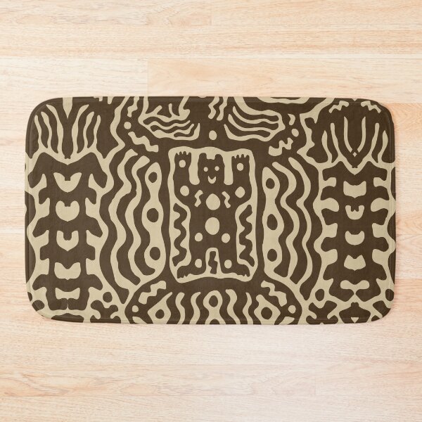 Item preview, Ancient Guardian Spirit Petroglyph Art designed and sold by RamyGallery.