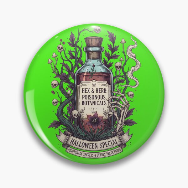 Item preview, Potion Bottle Skeleton Hand Nightshade Graphic designed and sold by Exquisite Design Studio „Paculówka”.