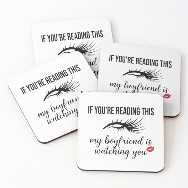 Item preview, If Youre Reading This My Boyfriend Is Watching You Shirt designed and sold by serip3002.