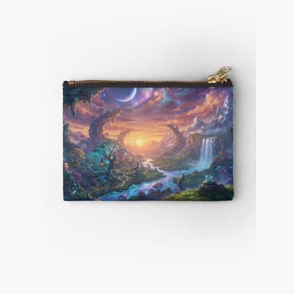 Item preview, Fantastic Landscape - Magic Valley and Mountains designed and sold by Malisa345.