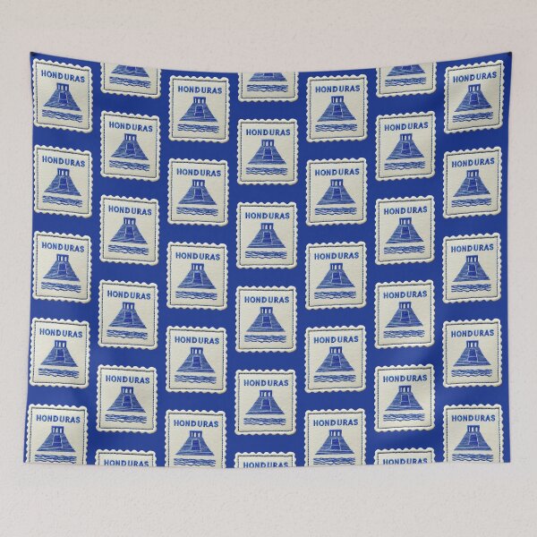 Item preview, Honduras Travel Patch Copan Pyramid Embroidered designed and sold by tiigerdad.