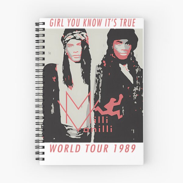 Item preview, Milli Vanilli World Tour 1989 Classic Girl You Know It's True designed and sold by MixCreativ.