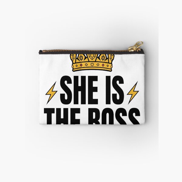 Item preview, She Is The Boss Gold Crown Shirt designed and sold by serip3002.