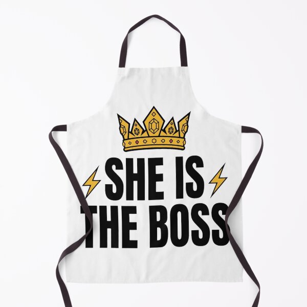 Item preview, She Is The Boss Gold Crown Shirt designed and sold by serip3002.