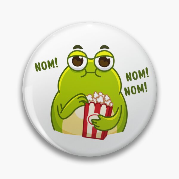 Item preview, Nom Nom Frog designed and sold by AyushkaAgarwal.