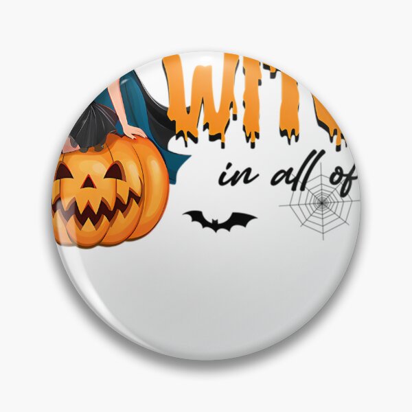 Item preview, Halloween there's' a little witch in all of us designed and sold by NatureCanvaCo.