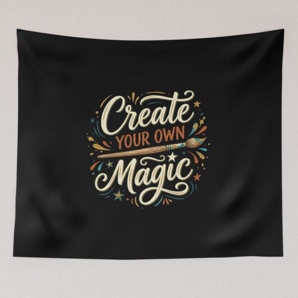 Item preview, Create Your Own Magic – Creative Artist Inspirational Design designed and sold by RajDeals.