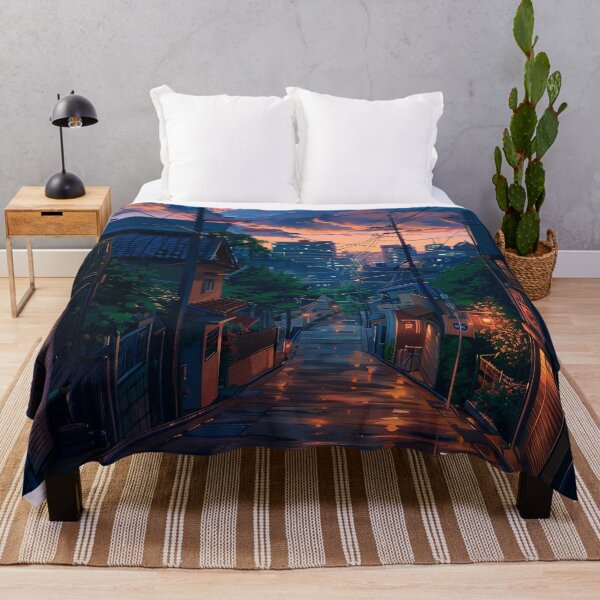 Item preview, Sunset After the Rain Anime Japan Street designed and sold by bella-rosa87.