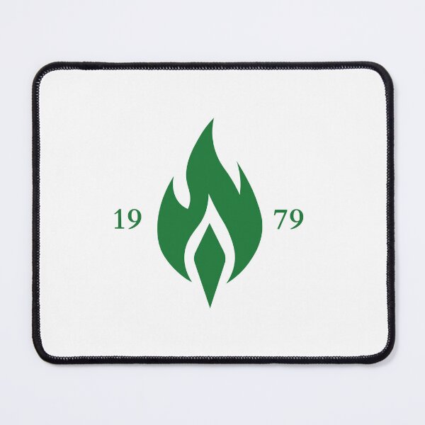 Item preview, Minimal Football Flame Emblem Art designed and sold by Kune Club.