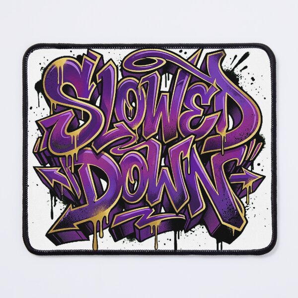 Item preview, Slowed Down — Wildstyle Graffiti Typography designed and sold by hamza19911991.
