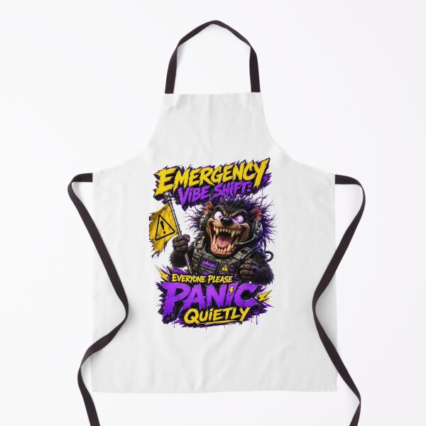 Item preview, Emergency Vibe Shift Everyone Please Panic Quietly Monster designed and sold by Sovereign Supply Co..