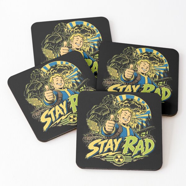 Item preview, Fallout – Stay Rad Wasteland designed and sold by Pandaburba.