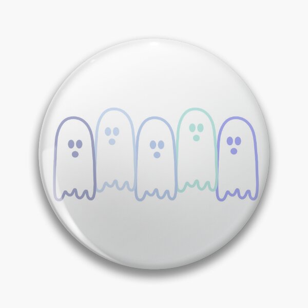 Item preview, Minimalist Cool Pastel Spooky Ghosts Retro Halloween Kawaii Spirits designed and sold by Aesthetic Crew.