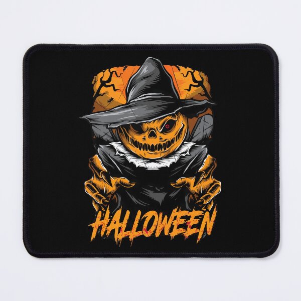 Item preview, Halloween Pumpkin Witch – Scary Jack O Lantern in Witch Hat Halloween Horror Design designed and sold by Kruti Collection.