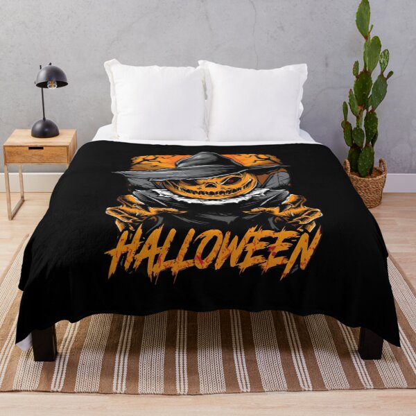 Item preview, Halloween Pumpkin Witch – Scary Jack O Lantern in Witch Hat Halloween Horror Design designed and sold by Kruti Collection.