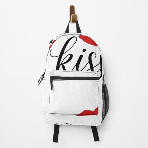 Item preview, Kiss Me Red Lips Script Shirt designed and sold by serip3002.